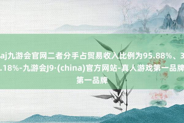 aj九游会官网二者分手占贸易收入比例为95.88%、3.18%-九游会J9·(china)官方网站-真人游戏第一品牌