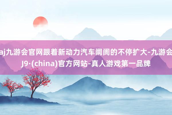 aj九游会官网跟着新动力汽车阛阓的不停扩大-九游会J9·(china)官方网站-真人游戏第一品牌