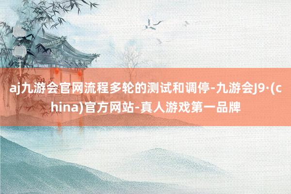 aj九游会官网流程多轮的测试和调停-九游会J9·(china)官方网站-真人游戏第一品牌